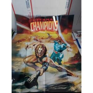 Sega Genesis "Welcome to The Next Level" Eternal Champions Poster - #cb50